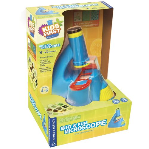  Thames & Kosmos 634032 Kids First Big & Fun Microscope Science Experiment Kit