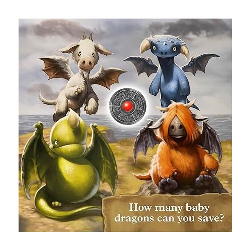  Dragonkeepers | Boardgame | Competitive Card Game | Fantasy Game| Baby Dragons | Strategy Game