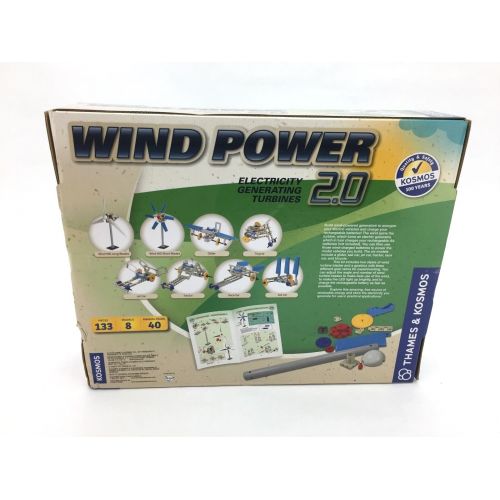  Thames & Kosmos Wind Power 2.0 Electrictiy Generating Turbines Experiment Kit