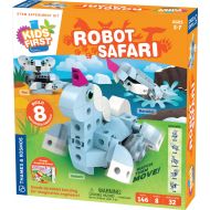 Thames & Kosmos Kids First: Robot Safari - Introduction to Motorized Machines Science Experiment Kit for Ages 5 to 7, Build 8 Robotic Animals Including A Unicorn, Llama, Narwhal &