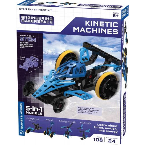  Thames & Kosmos Engineering Makerspace Kinetic Machines Science Experiment Kit.