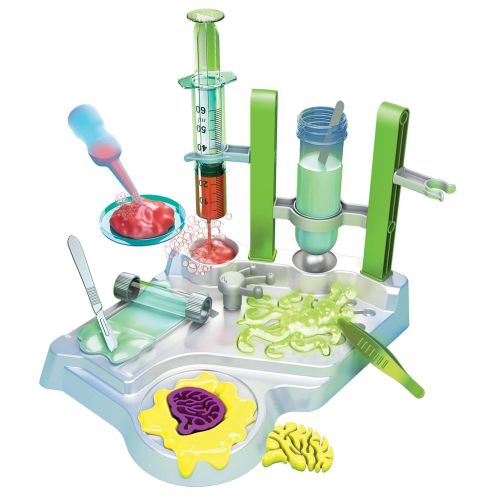  Thames & Kosmos Ooze Labs: Alien Slime Lab Science Experiment Kit & Lab Setup, 10 Experiments with Slime