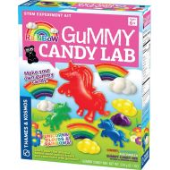 Thames & Kosmos Rainbow Gummy Candy Lab - Unicorns, Clouds & Rainbows! Sweet Science STEM Experiment Kit, Make Your Own Gummy Candies in Cool Shapes & Colors: Toys & Games