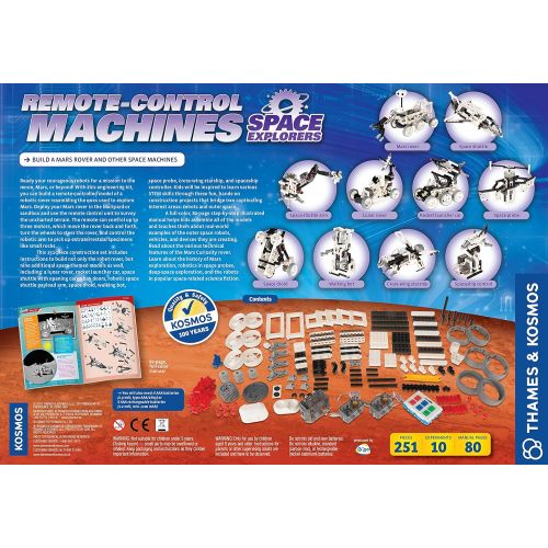  Thames & Kosmos Various Remote Control Machines: Space Explorers Science Kit