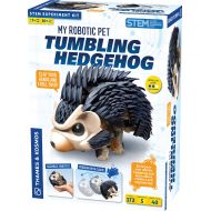 Thames & Kosmos My Robotic Pet - Tumbling Hedgehog Science Experiment & Model Building Kit, Build Your Own Sound Activated Tumbling, Rolling, Scurrying Pet Hedgehog