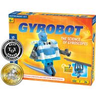 Thames & Kosmos Gyrobot, Tightrope Walking Gyroscopic Robot Science Kit, Ages 8+, Build 7 Motorized Gyroscope Models, Parents’ Choice Gold Award Winner & Oppenheim Platinum Award W