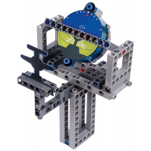  Thames & Kosmos Gyrobot, Tightrope Walking Gyroscopic Robot Science Kit, Ages 8+, Build 7 Motorized Gyroscope Models, Parents’ Choice Gold Award Winner & Oppenheim Platinum Award W