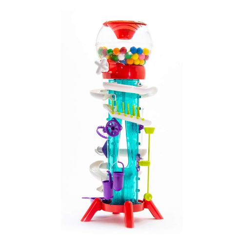  Thames & Kosmos Gumball Machine Maker - Super Stunts & Tricks Science Experiment Kit, Build Your Own Gumball Machines with Lessons in Physics