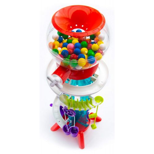  Thames & Kosmos Gumball Machine Maker - Super Stunts & Tricks Science Experiment Kit, Build Your Own Gumball Machines with Lessons in Physics