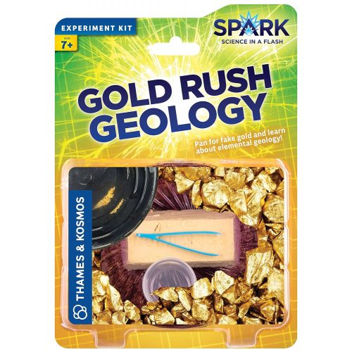  Thames & Kosmos Thames and Kosmos STEM Bundle 2 Crystal Animals Flight Test Lab Gold Rush Geology Science Kit