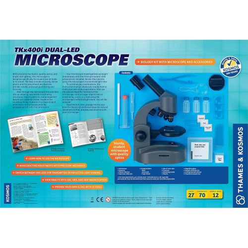  Thames & Kosmos TKx400i Dual-LED Microscope