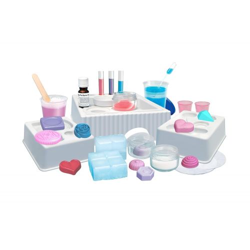  Thames & Kosmos Creative Cosmetics Lab Science Kit | 16 Experiments Including Soaps, Bath Bombs, Salt Scrubs | Toy of The Year Finalist | Parents Choice Silver Award Winner