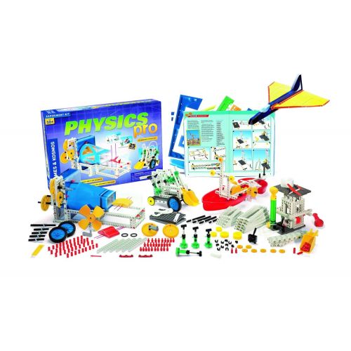  Thames & Kosmos Physics Pro (V 2.0) Science Kit | 96 Page Color Manual | 31 Experiments | Advanced Physics Education Kit | Parents Choice Silver Award Winner