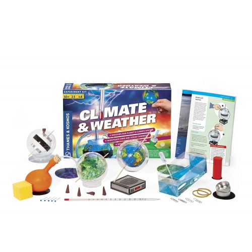  Thames & Kosmos Climate & Weather Science Kit | Learn About Climate Change, Global Warming, Ocean Currents | 23 Stem Experiments | 48 Page Color Manual | Winner Dr. Toy Best Green