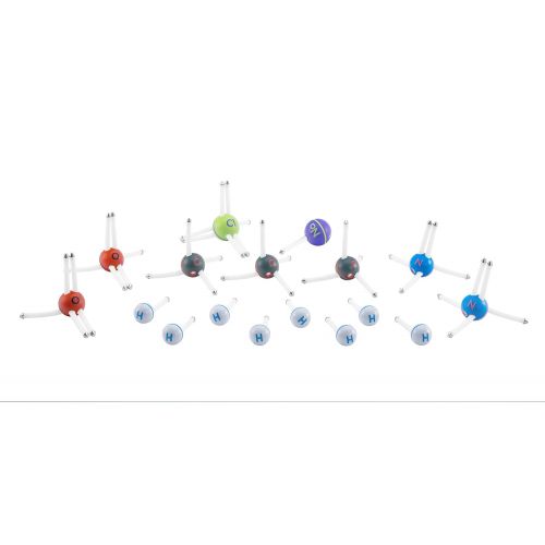  Thames & Kosmos Happy Atoms Magnetic Molecular Modeling Introductory Set | Intro To Atoms, Molecules, Bonding, Chemistry | Create 508 Molecules | 73 Activities | Plus Free Educational App For Ios,