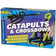 Thames & Kosmos Catapults & Crossbows Science Experiment & Building Kit | 10 Models of Crossbows, Catapults & Trebuchets | Explore Lessons In Force, Energy & Motion using Safe, Foam-Tipped Project