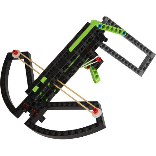  Thames & Kosmos Catapults & Crossbows Science Experiment & Building Kit | 10 Models of Crossbows, Catapults & Trebuchets | Explore Lessons In Force, Energy & Motion using Safe, Foam-Tipped Project