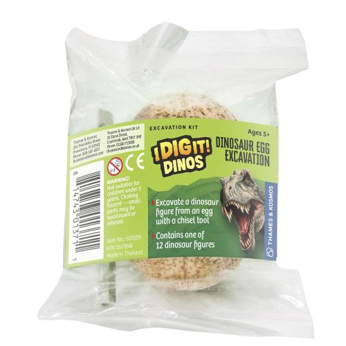  Thames & Kosmos I Dig It! Dinos - 24 Dinosaur Egg Gift Set Excavation Kit, Party Favors, Stocking Stuffers, Easter Baskets, Collect Them All, Includes Bonus Content from