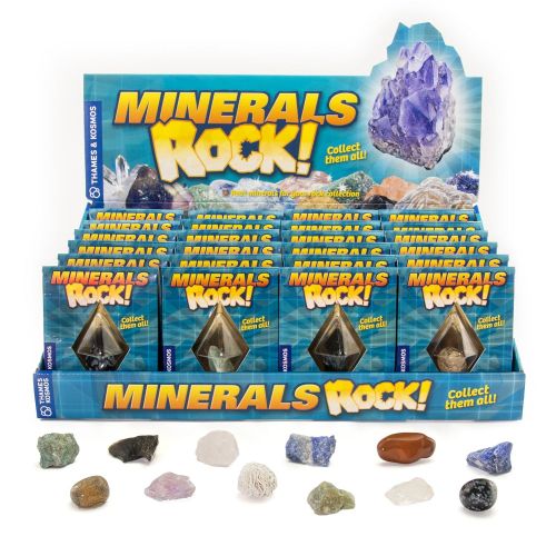  Thames & Kosmos Rock Gift Set-24 Mineral Specimens for Collectors Collection
