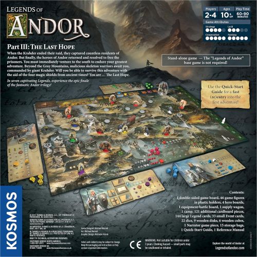  Legends of Andor - Part III the Last Hope Board Game