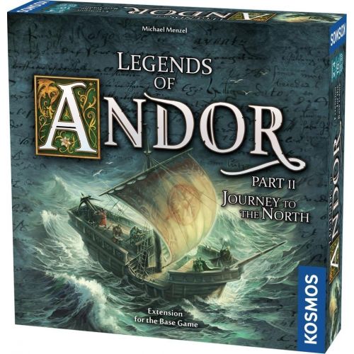  Thames & Kosmos Legends of Andor: Journey to The North, Expansion Pack, Cooperative Board Game, 1  4 Players, Fantasy, Family Game by Kosmos