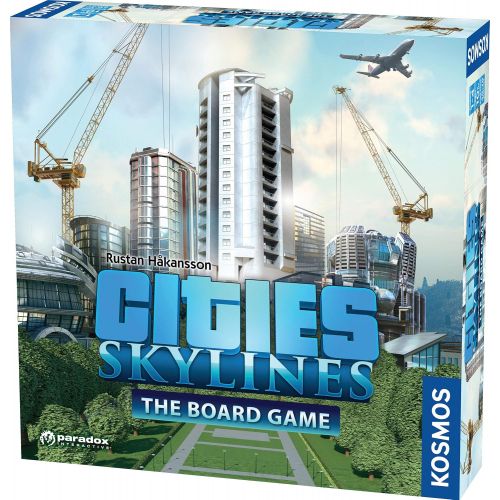  Thames & Kosmos Cities: Skylines - Cooperative City-Building Board Game from Kosmos | Based On The Hit Video Game | for 1-4 Players Ages 10+ | Develop & Manage Cities & Neighborhoods