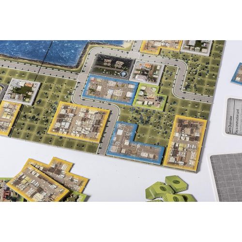  Thames & Kosmos Cities: Skylines - Cooperative City-Building Board Game from Kosmos | Based On The Hit Video Game | for 1-4 Players Ages 10+ | Develop & Manage Cities & Neighborhoods