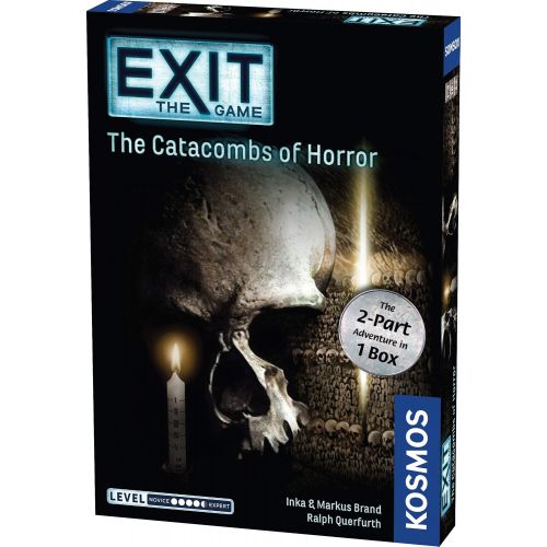  Exit: The Catacombs of Horror Exit: The Game - A Kosmos Game from Thames & Kosmos, Ages 16+ & Exit: The House of Riddles Exit: The Game - A Kosmos Game from Thames & Kosmos, Ages 1