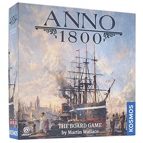  Anno 1800 - A Kosmos Game from Thames & Kosmos A Civilization Game Based on The Video Game Designed by Martin Wallace for 2-4 Players, Ages 12 and up