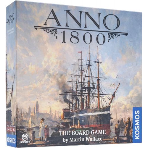  Anno 1800 - A Kosmos Game from Thames & Kosmos A Civilization Game Based on The Video Game Designed by Martin Wallace for 2-4 Players, Ages 12 and up