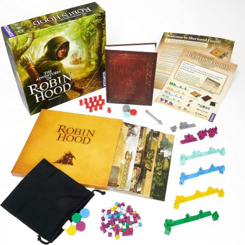  Thames & Kosmos The Adventures of Robin Hood A Kosmos Game Family-Friendly, Cooperative, Role-Player, Story-Driven Game for 2 to 4 Players, Ages 10 and up