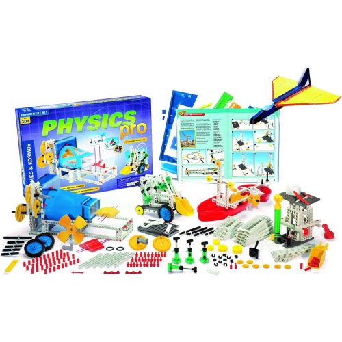  Thames & Kosmos Physics Pro (V 2.0) Science Kit | 96 Page Color Manual | 31 Experiments | Advanced Physics Education Kit | Parents Choice Silver Award Winner