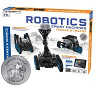 Thames & Kosmos | Robotics Smart Machines: Tracks & Treads | for Kids 8+ | STEM Kit Builds 8 Robots | Color Manual to Help with Assembly | Requires Tablet or Smartphone | Parents C