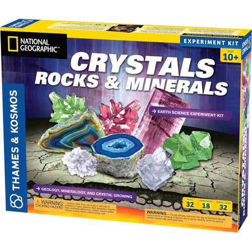  Thames & Kosmos Earth Science Crystals, Rocks, and Minerals