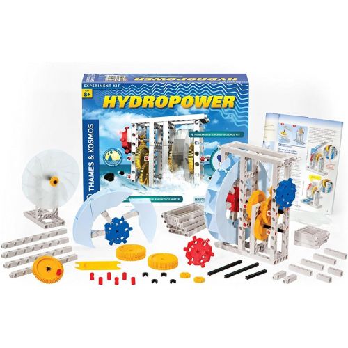  Thames & Kosmos Hydropower Science Kit | 12 Stem Experiments | Learn About Alternative & Renewable Energy, Environmental Science | Parents Choice Recommended Award Winner