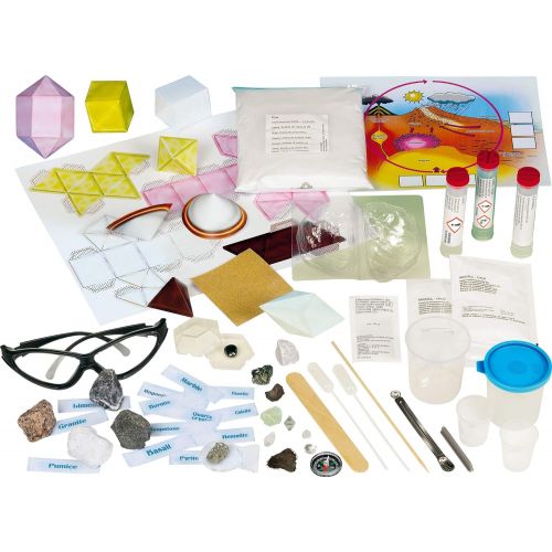  Thames & Kosmos Kids First Crystals, Rocks & Minerals Science Experiment Kit, Intro to Geology, Mineralogy & Crystal Growing for Early Learners