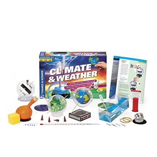  Thames & Kosmos Climate & Weather Science Kit | Learn About Climate Change, Global Warming, Ocean Currents | 23 Stem Experiments | 48 Page Color Manual | Winner Dr. Toy Best Green