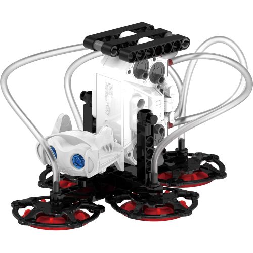  Thames & Kosmos Air-Walker Gravity-Defying Wall-Walking Robot Science Experiment Kit, 5 Robotic Models for Ages 8+