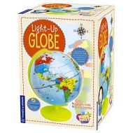 Thames & Kosmos Kids First Light Up Globe - Handcrafted, Acrylic - Made in Germany by Columbus Globes - 10, Illuminated LED Light-Up Political Map with Nocturnal Animals & Deep Sea