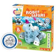 Thames & Kosmos Kids First: Robot Safari - Introduction to Motorized Machines Science Experiment Kit for Ages 5 to 7, Build 8 Robotic Animals Including A Unicorn, Llama, Narwhal &