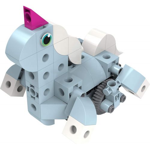  Thames & Kosmos Kids First: Robot Safari - Introduction to Motorized Machines Science Experiment Kit for Ages 5 to 7, Build 8 Robotic Animals Including A Unicorn, Llama, Narwhal &