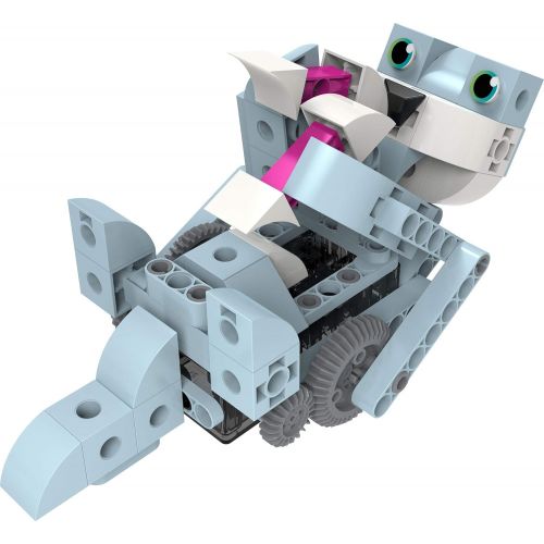  Thames & Kosmos Kids First: Robot Safari - Introduction to Motorized Machines Science Experiment Kit for Ages 5 to 7, Build 8 Robotic Animals Including A Unicorn, Llama, Narwhal &