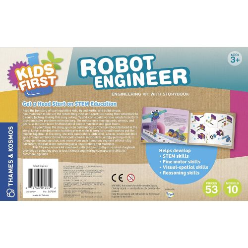  Thames & Kosmos Kids First Robot Engineer Kit and Storybook