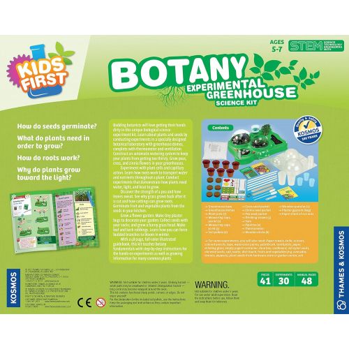  Thames & Kosmos Kids First Botany - Experimental Greenhouse Kit, Model:567004