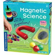 Thames & Kosmos Magnetic Science | 33 STEM Experiments | Ages 8+ | Learn About Earth’s Magnetic Poles | Discover How Invisible Magnetic Fields Work | Full-Color 48-Page Manual