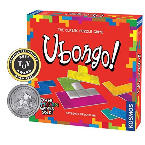  Thames & Kosmos Ubongo - Sprint to Solve The Puzzle | Family Friendly Fun Game | Highly Re-Playable | Quality Components (Made in Germany)