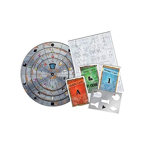  Thames & Kosmos Exit: The Secret Lab | Exit: The Game - A Kosmos Game | Kennerspiel Des Jahres Winner | Family-Friendly, Card-Based at-Home Escape Room Experience for 1 to 4 Players, Ages 12+