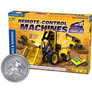 Thames & Kosmos Remote-Control Machines: Construction Vehicles Science & Engineering Experiment Stem Kit Build 8 Real Working Models Parents Choice Silver Award Winner Astra Best T
