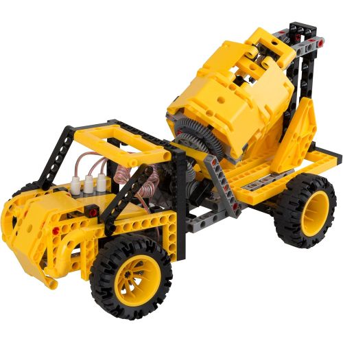  Thames & Kosmos Remote-Control Machines: Construction Vehicles Science & Engineering Experiment Stem Kit Build 8 Real Working Models Parents Choice Silver Award Winner Astra Best T