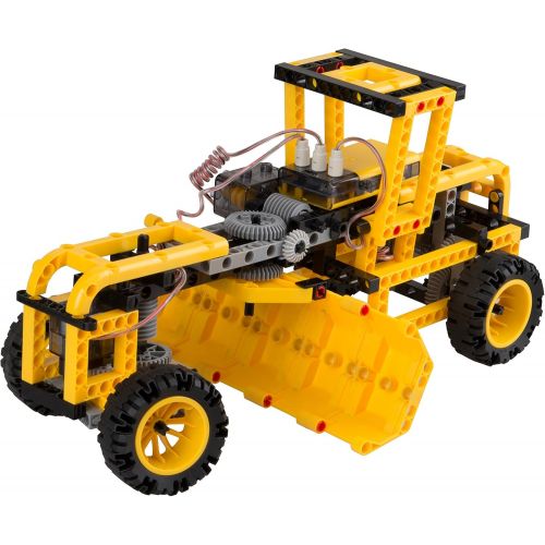  Thames & Kosmos Remote-Control Machines: Construction Vehicles Science & Engineering Experiment Stem Kit Build 8 Real Working Models Parents Choice Silver Award Winner Astra Best T